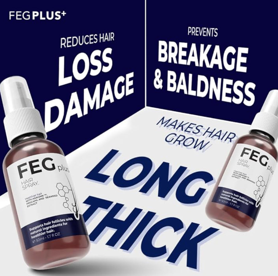 3 FEG PLUS Hair Growth Spray ( Bundle Offer )