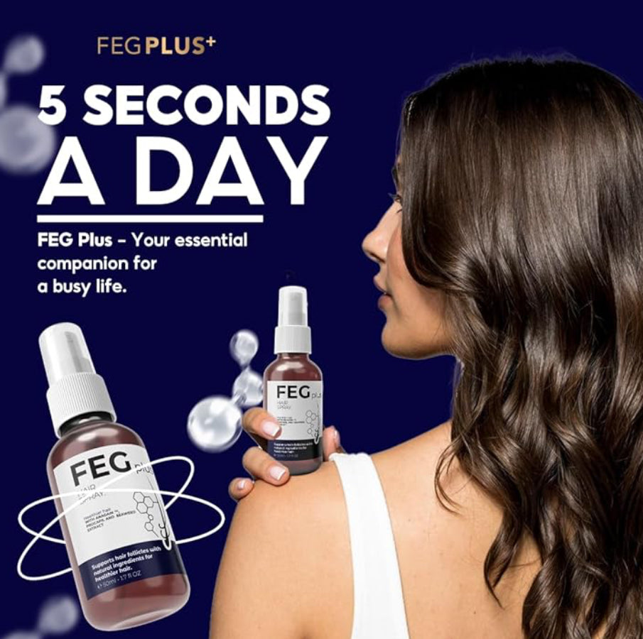 2 FEG PLUS Hair Growth Spray ( Bundle Offer )