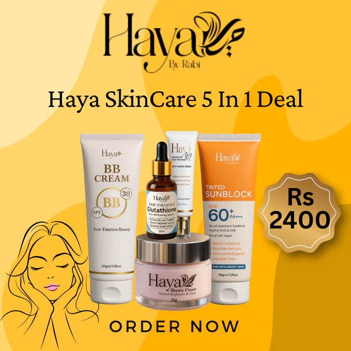 Haya by Rabi – 5 in 1 Skincare Set