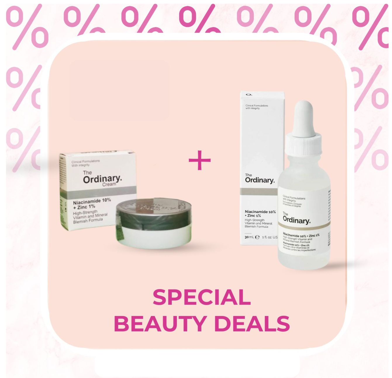 The Ordinary Niacinamide Serum & The Ordinary Niacinamide Cream