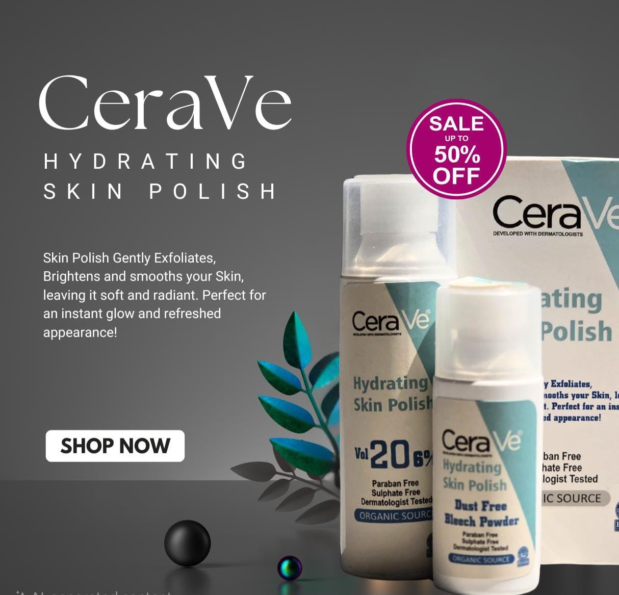 CERAVE HYDRATING SKIN POLISH
