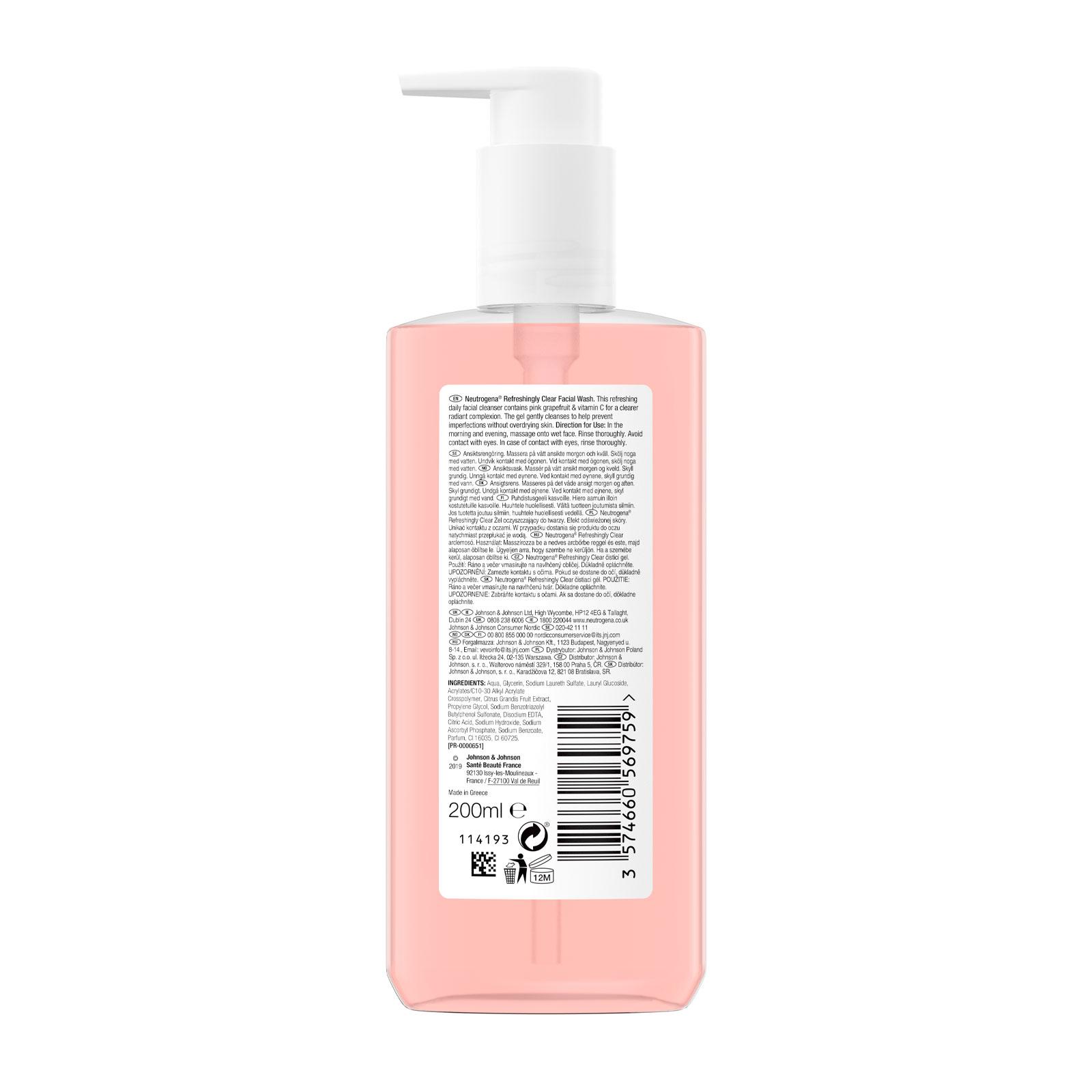 Neutrogena Refreshingly Clear Facial Wash