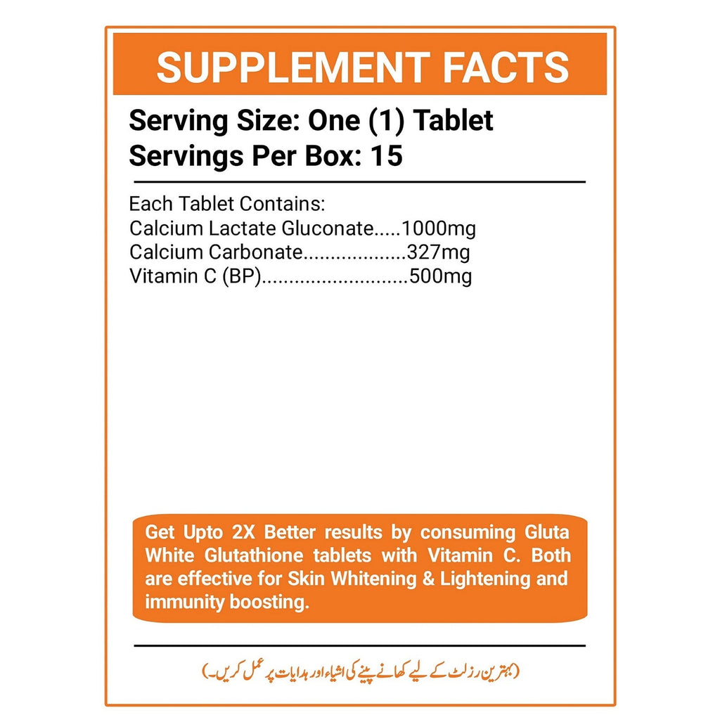 Glutathione Capsule & Gluta White Sip C for Skin Brightening (15 Days)